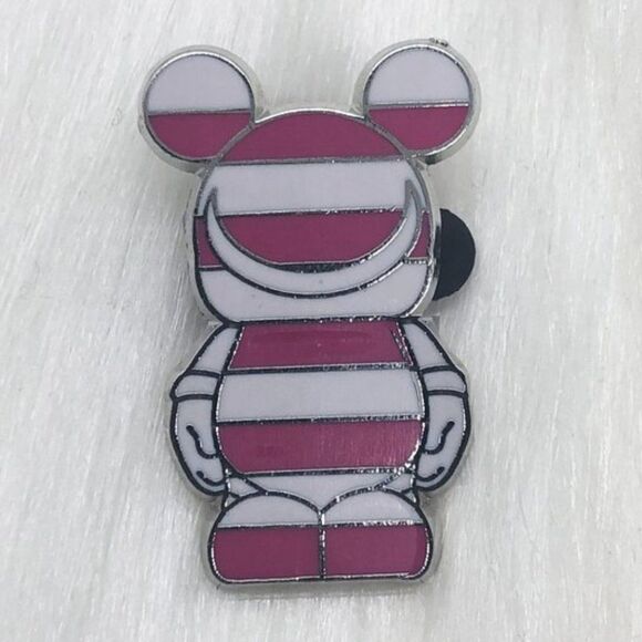 🔮 5/$25 Disney Vinylmation‎ Jr Alice in Wonderland Cheshire Cat Pin - Picture 1 of 3
